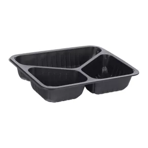 Barquette Thermoscellable PP Maptipack 3 compartiments.